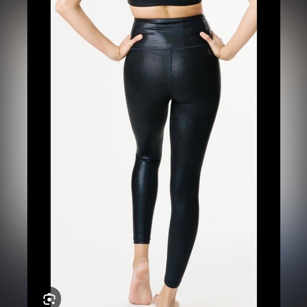 Zyia brand leggings blue twilight size 8-10